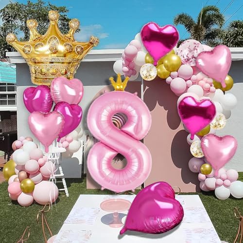 Princess 3rd Birthday Balloon Decor Set