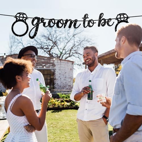 Breling 10ft Groom to Be Banner Garland Decor