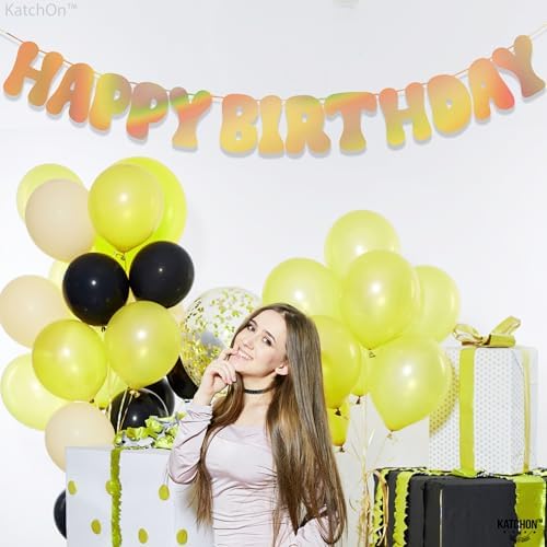 Iridescent Gold Happy Birthday Banner 10 Feet Prestrung
