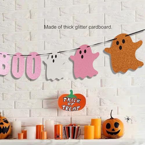 Cute Boo Banner Halloween Party Decor