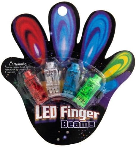 Happy Kids LED Party Finger Lights Pack of 4