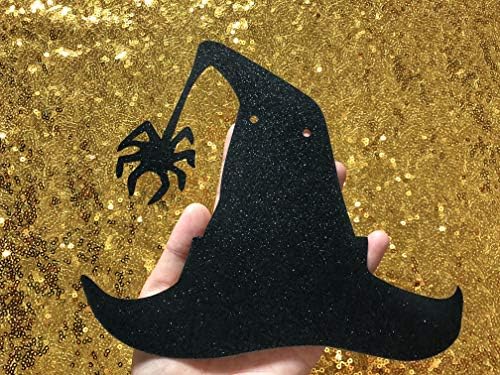 Drink Up Witches Banner Purple Glitter Halloween Decor