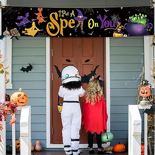Hocus Witch Halloween Yard Sign Banner 98x2ft