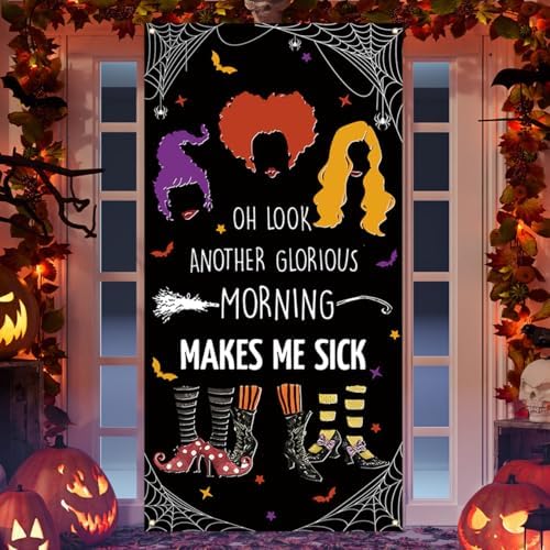 Flaircave Hocus Pocus Witch Sisters Door Banner Halloween Decor
