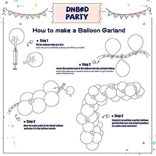 Farm Animals Party Balloon Arch Kit 160Pcs