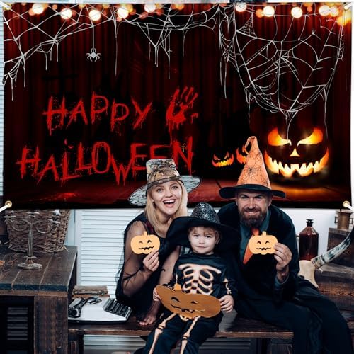 Happy Halloween Banner for Wall Decorations