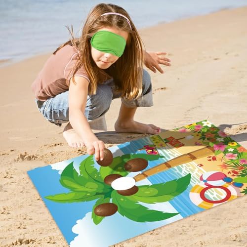 Hooqict Hawaiian Luau Party Games for Kids