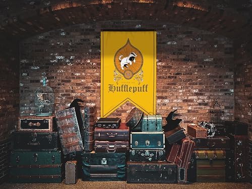 Conquest Journals Hufflepuff Banner 30 x 50 Flag Decor