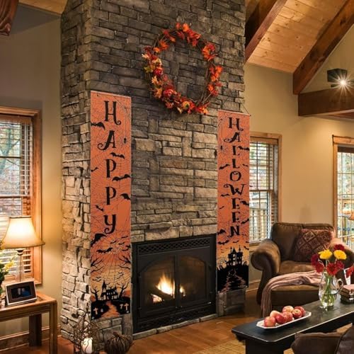 Halloween Witches Outdoor Banner Hocus Pocus Decor
