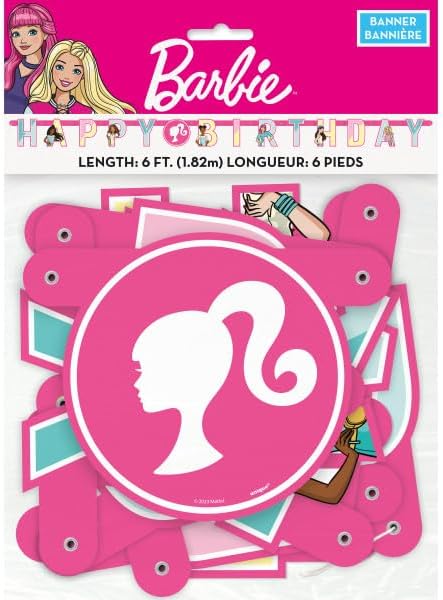 Barbie Birthday Party Supplies Bundle