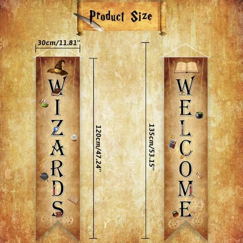 Magical Wizard Decorations for Front Porch and Yard