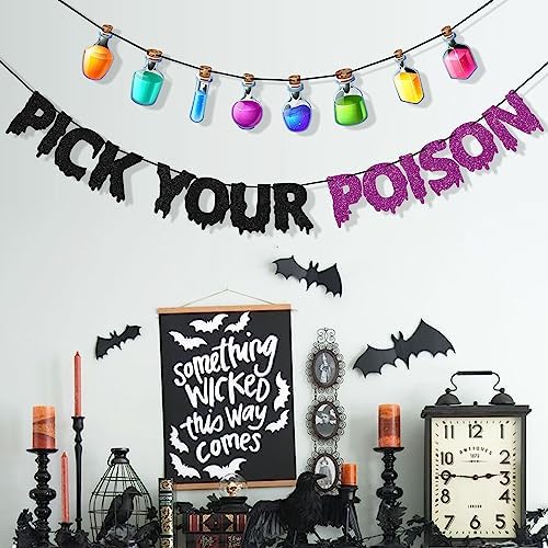 Pick Your Poison Halloween Banner Set 1