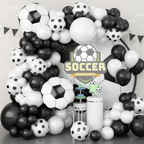 TAOYE Soccer Balloon Arch Kit 94pcs