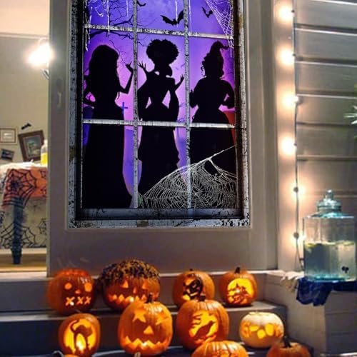 Bunny Chorus Halloween Window Banner 31x47 Inch