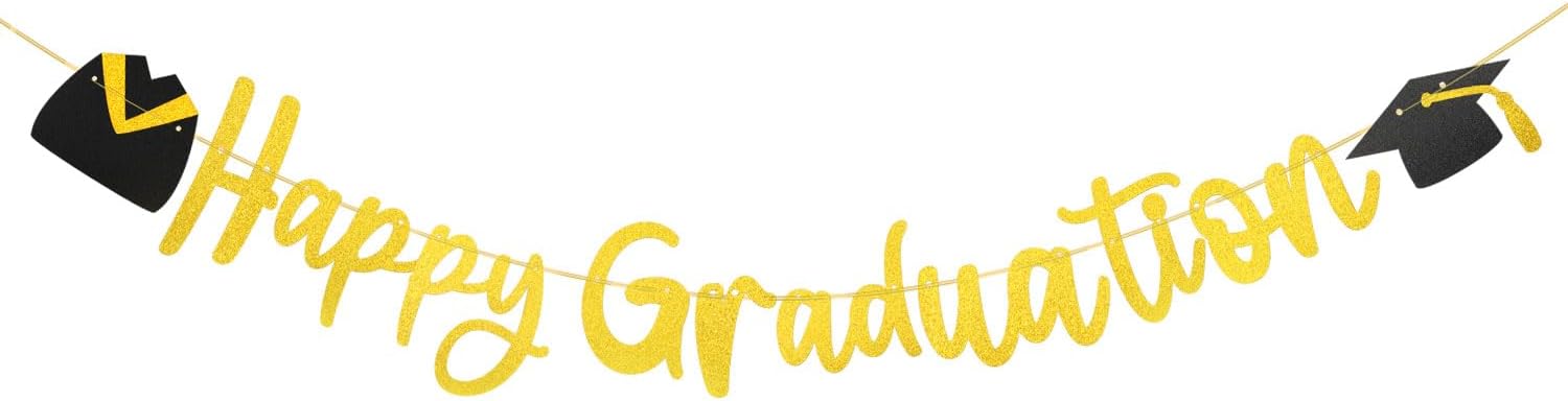 Happy Graduation Banner Decorations