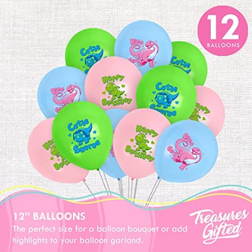 Treasures Gifted Dinosaur Party Decorations for Girls