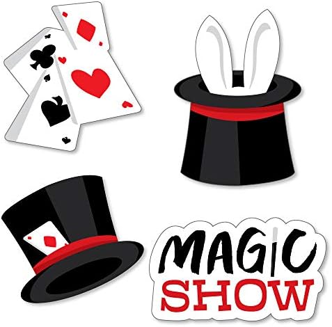 Ta-Da Magic Show Birthday Party Cut Outs 24 Count