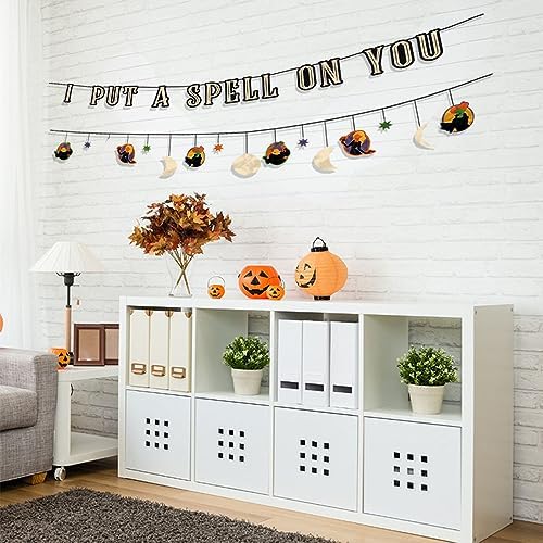 Hocus Pocus I Put A Spell On You Paper Banners 12ft 2 Pack