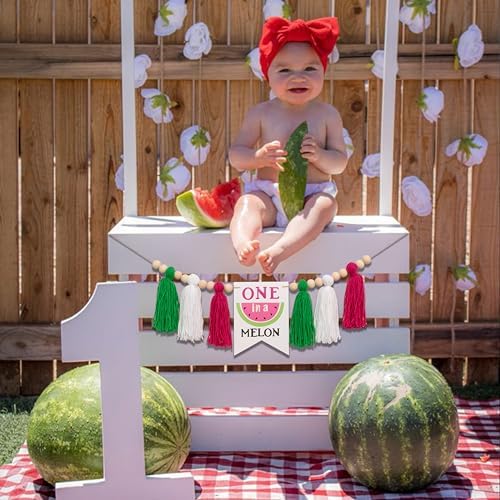 Watermelon High Chair Banner for Kids Party Decor
