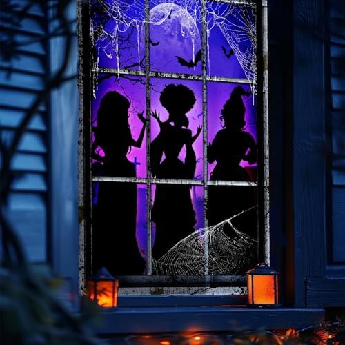Bunny Chorus Halloween Window Banner 31x47 Inch
