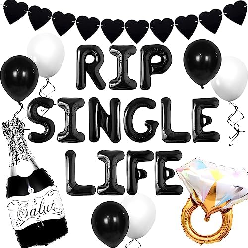 LaVenty Gothic Bachelorette Party Balloon Decoration