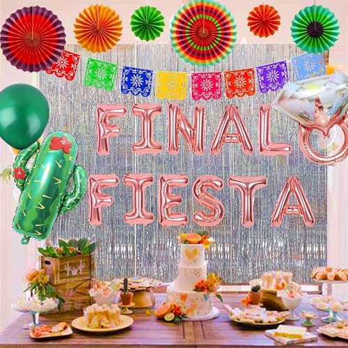 JeVenis Final Fiesta Bachelorette Party Balloon Backdrop Decoration