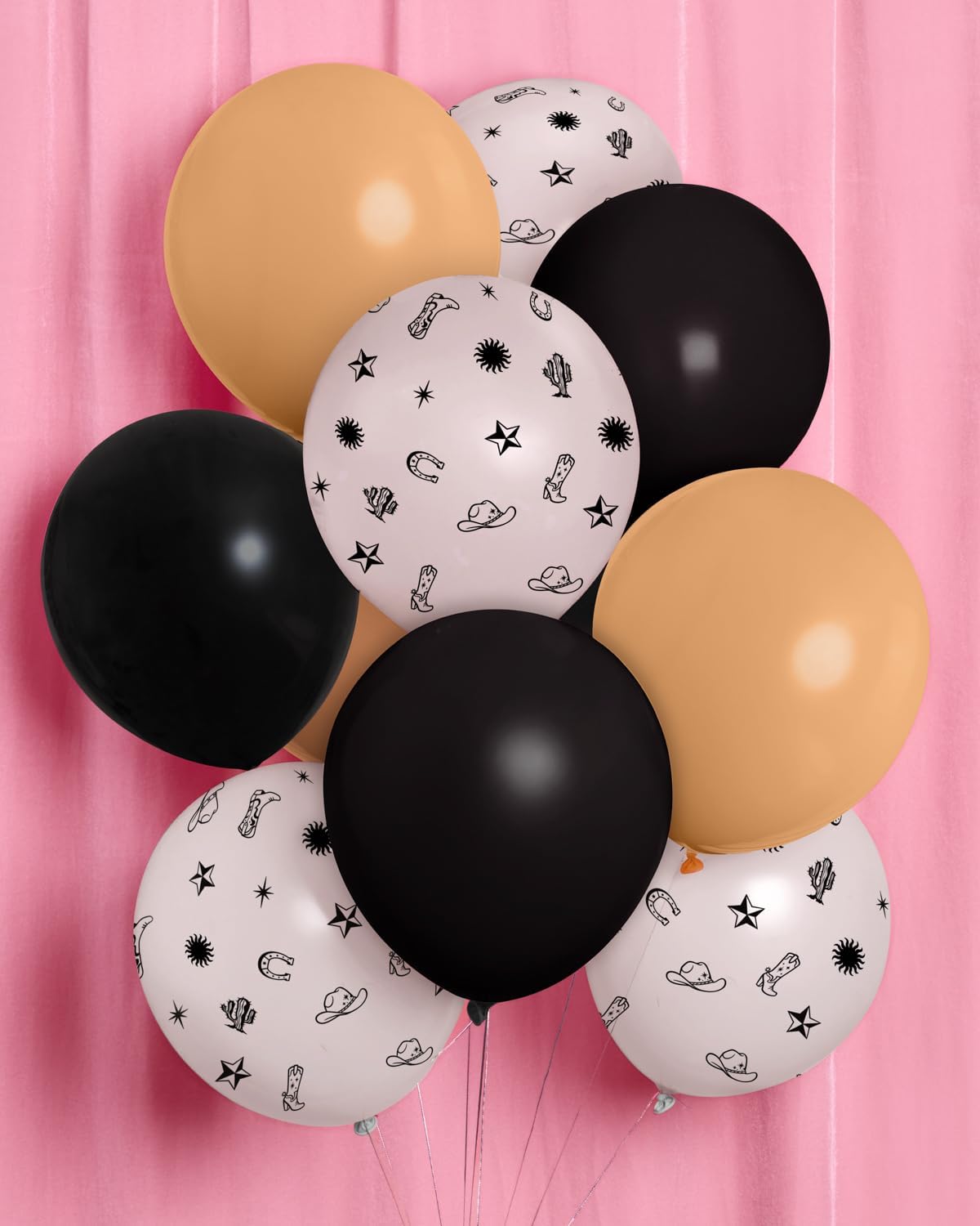 Xo Fetti Western Balloon Set 24 pcs