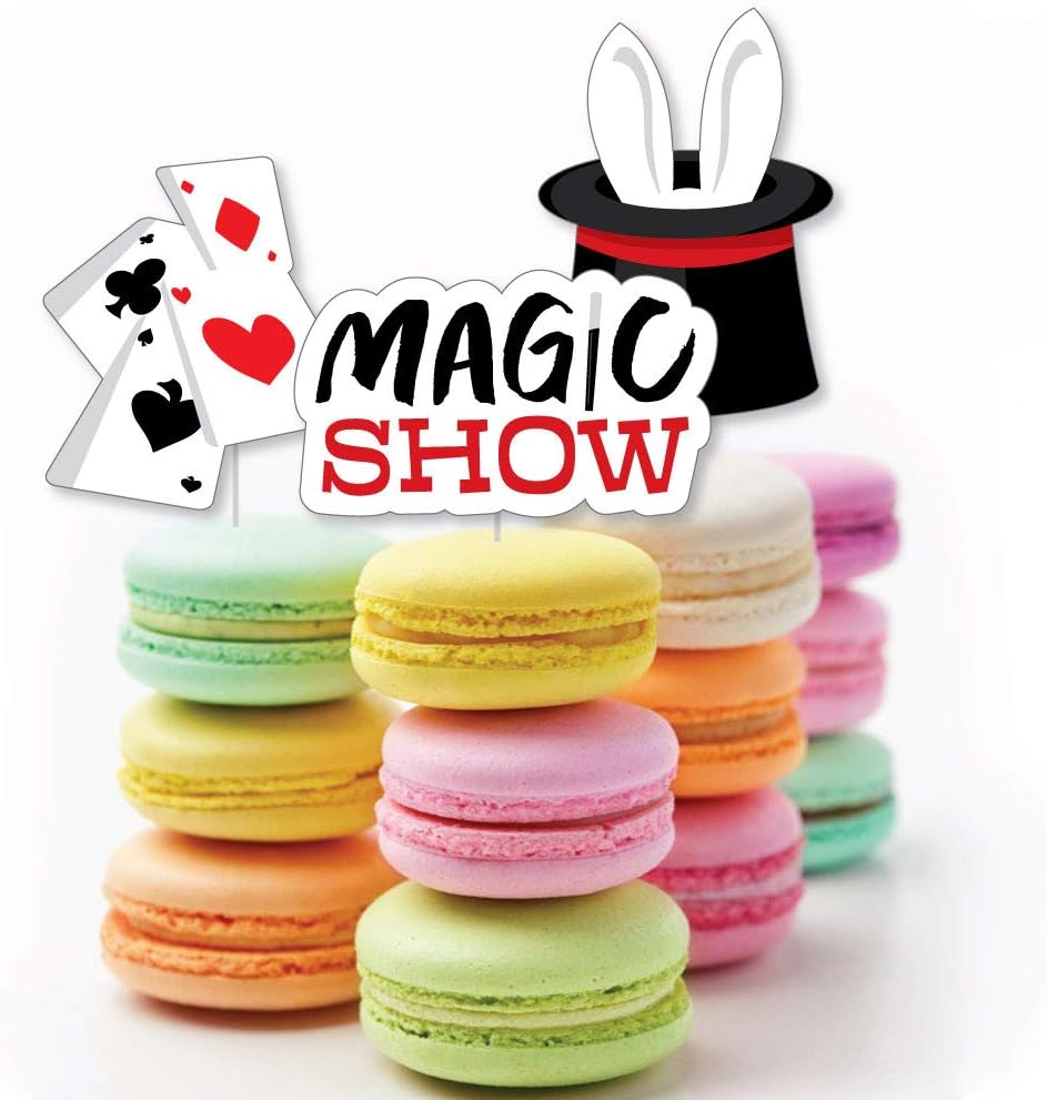 Ta-Da Magic Show Birthday Party Cut Outs 24 Count