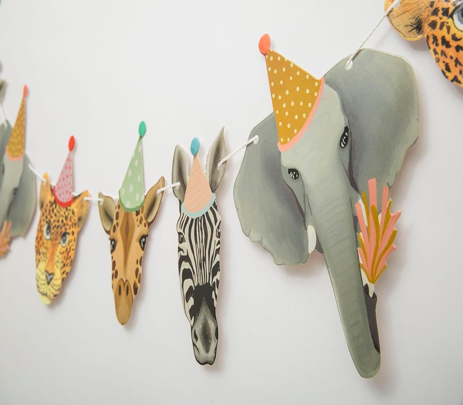 Jungle Safari Animal Party Decorations Banner