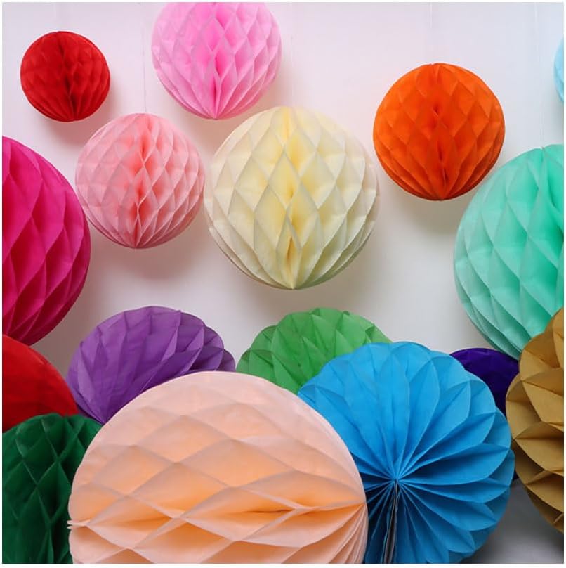 10Pcs Paper Flower Balls Party Decorations