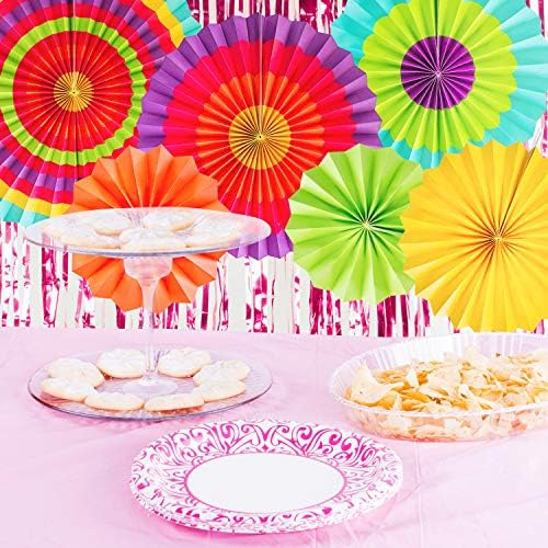 Super Z Outlet Paper Fans for Kids Party Decorations