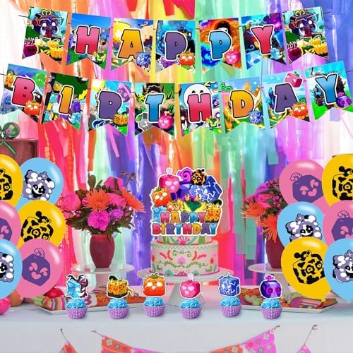 Blox Fruits Party Decorations Set