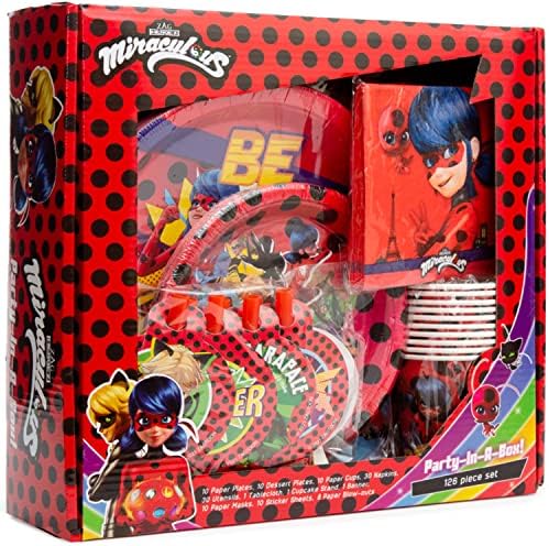 Miraculous Ladybug Party-In-A-Box Kit - Cat Noir Edition