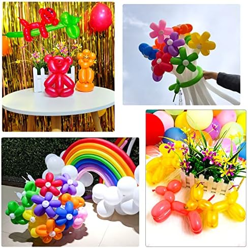 Orange 260 Long Skinny Twisting Balloons 100pcs