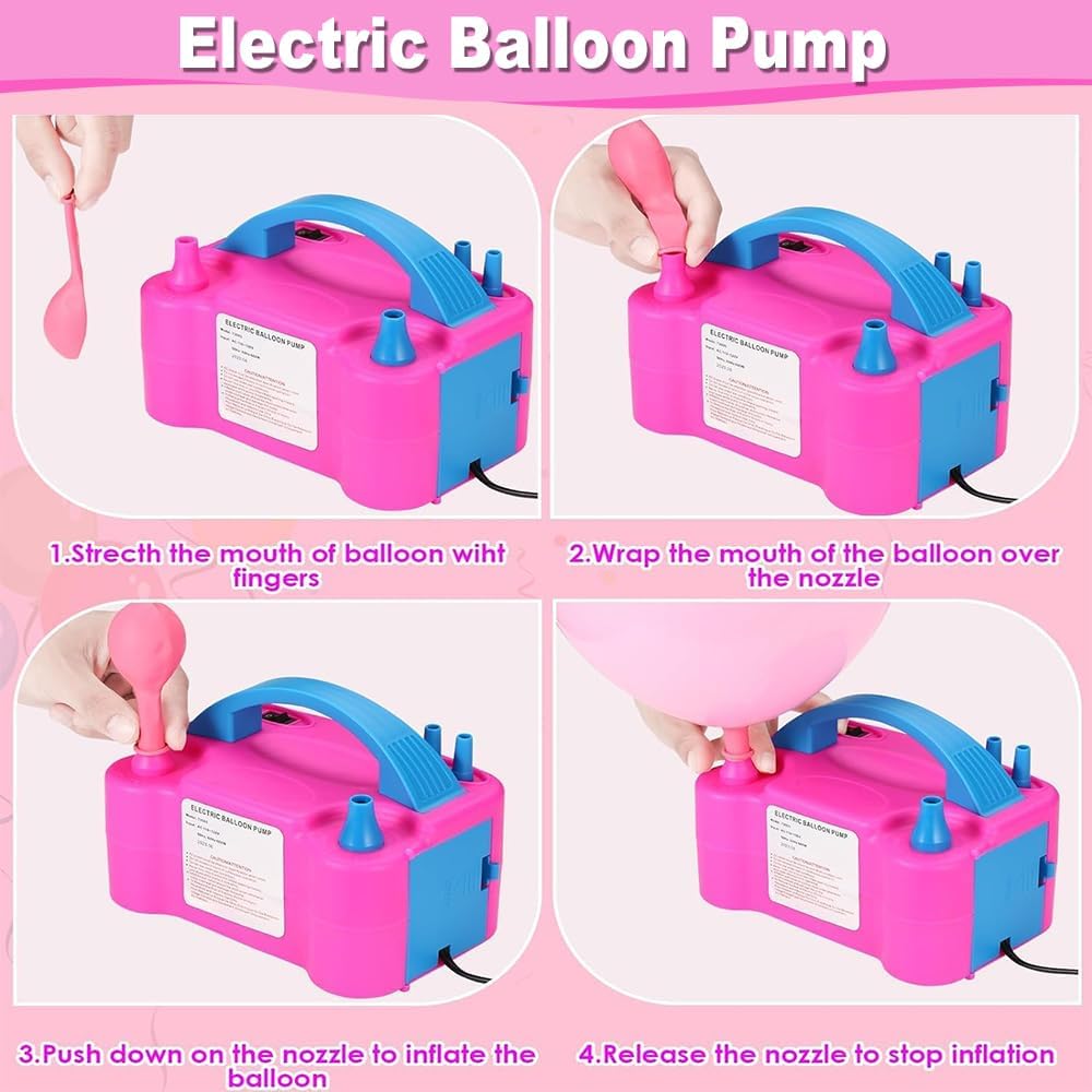 Chaohua Balloon Arch Kit with Electric Pump