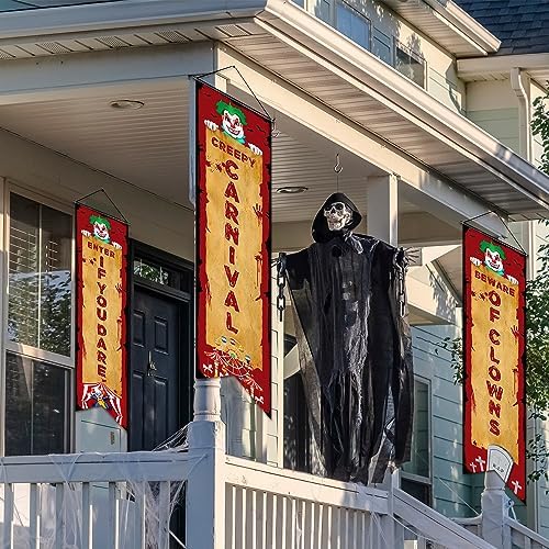 3 Pcs Halloween Carnival Party Decorations Banners