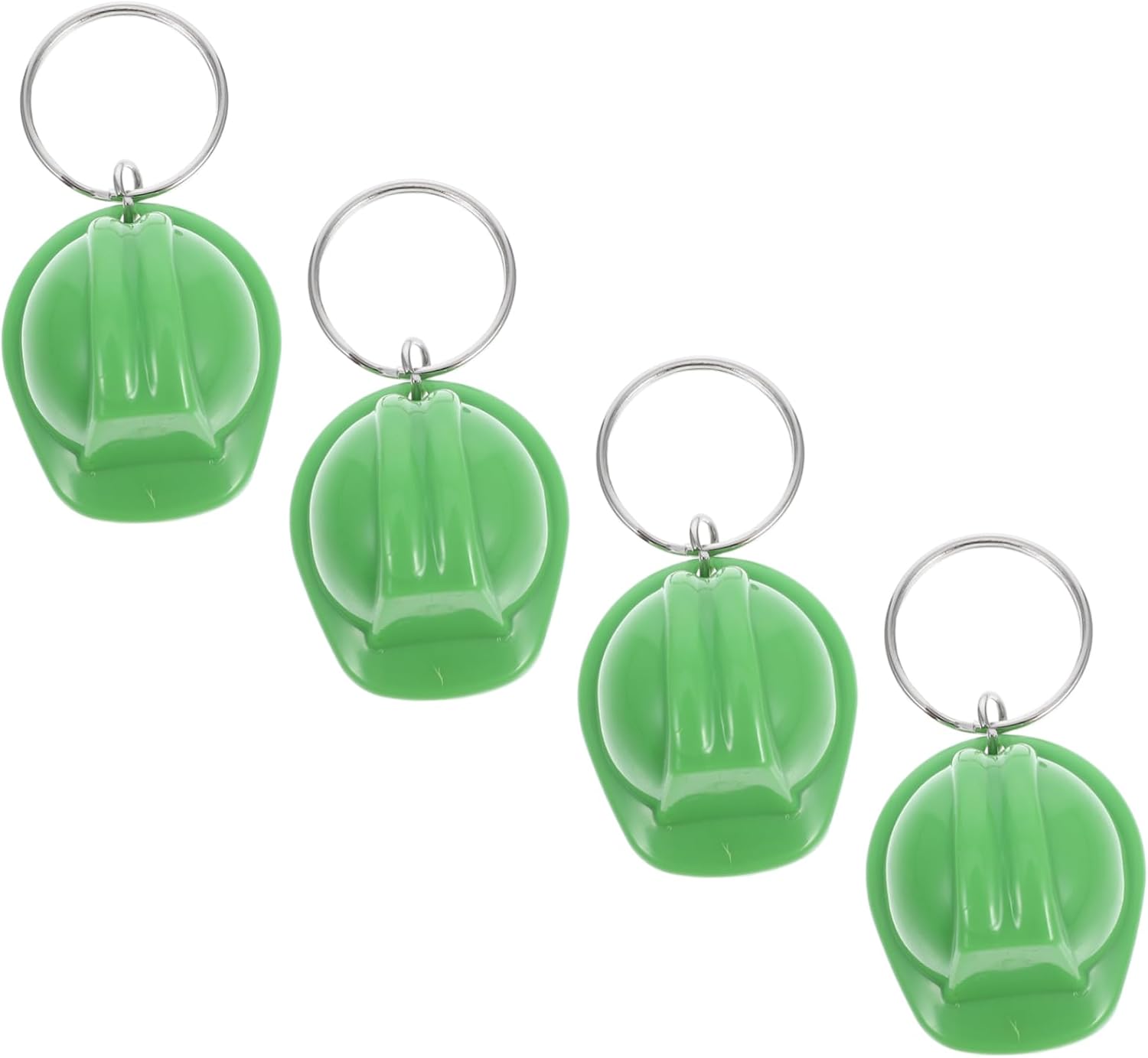 Cabilock 4pcs Mini Construction Helmet Keychain