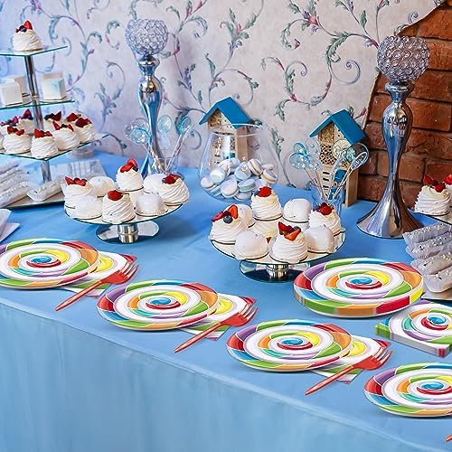 96pcs Candyland Party Supplies for Kids Birthday Baby Shower