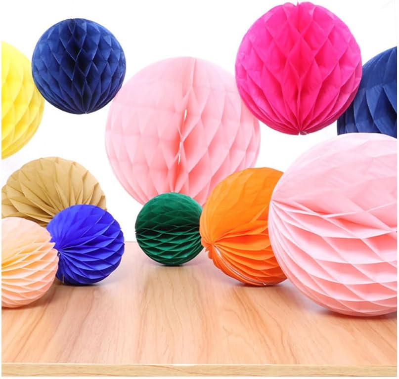 10Pcs Paper Flower Balls Party Decorations