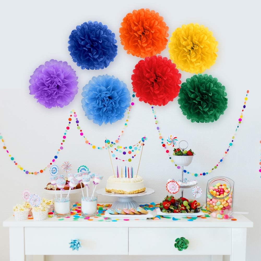 Binpeng 12 Inch Paper Flower Ball Wedding Party Decorations