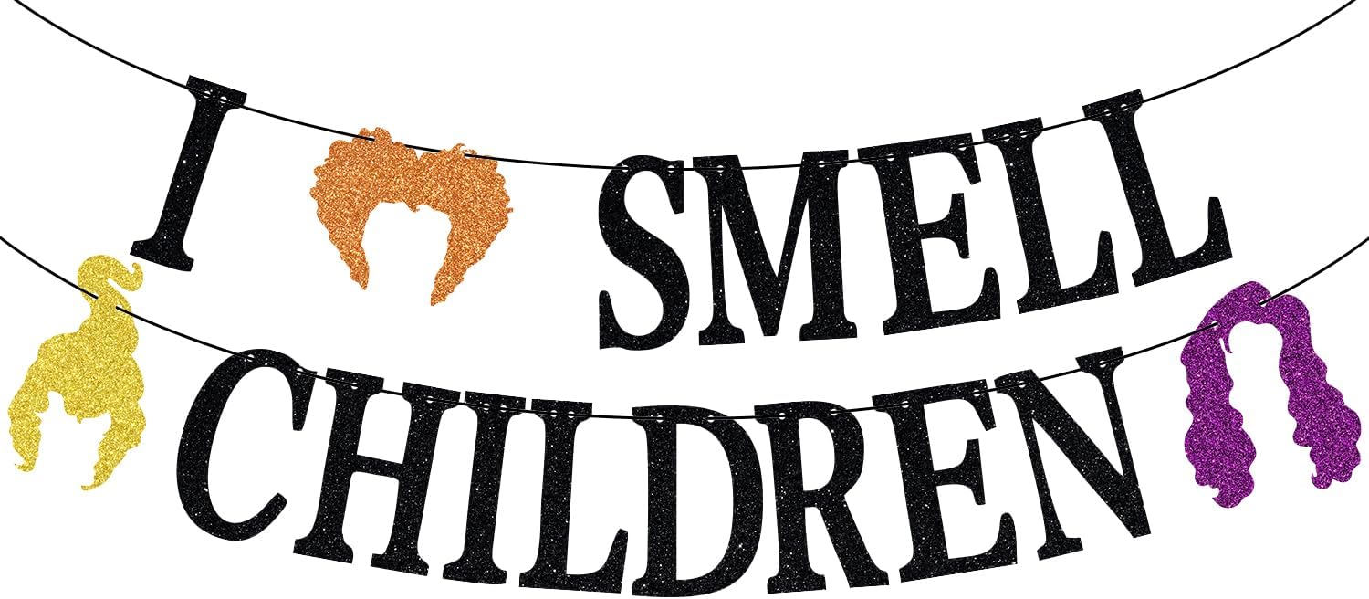 I Smell Children Halloween Banner