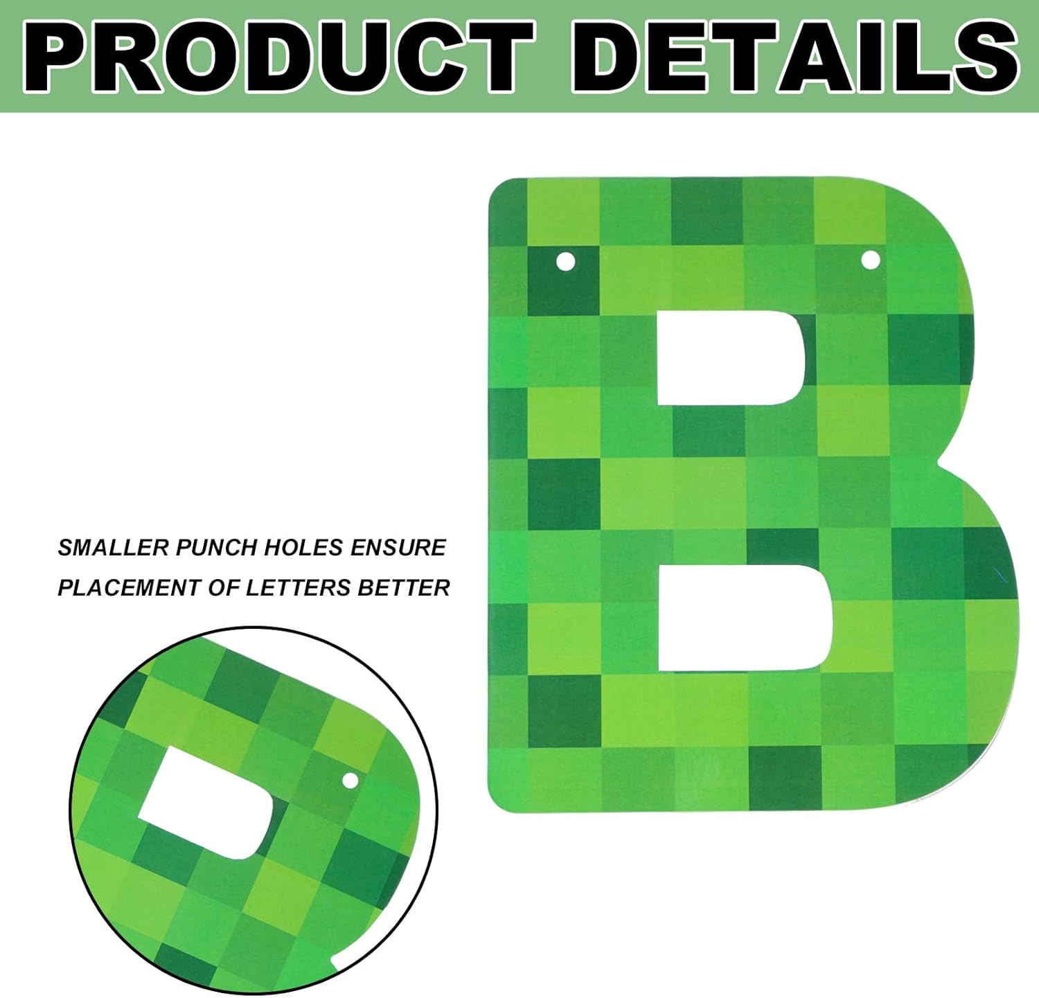Miner Theme Birthday Banner Decorations Set