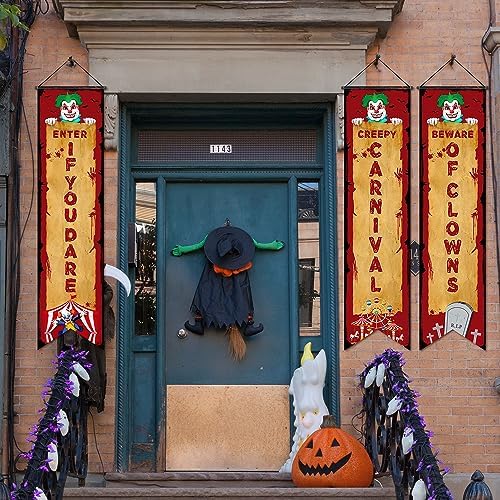 3 Pcs Halloween Carnival Party Decorations Banners