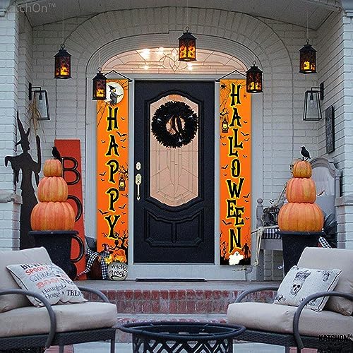 KatchOn Happy Halloween Door Banner XtraLarge