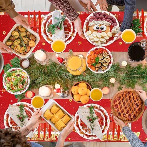 KesaPlan 170 Piece Christmas Party Supplies Set