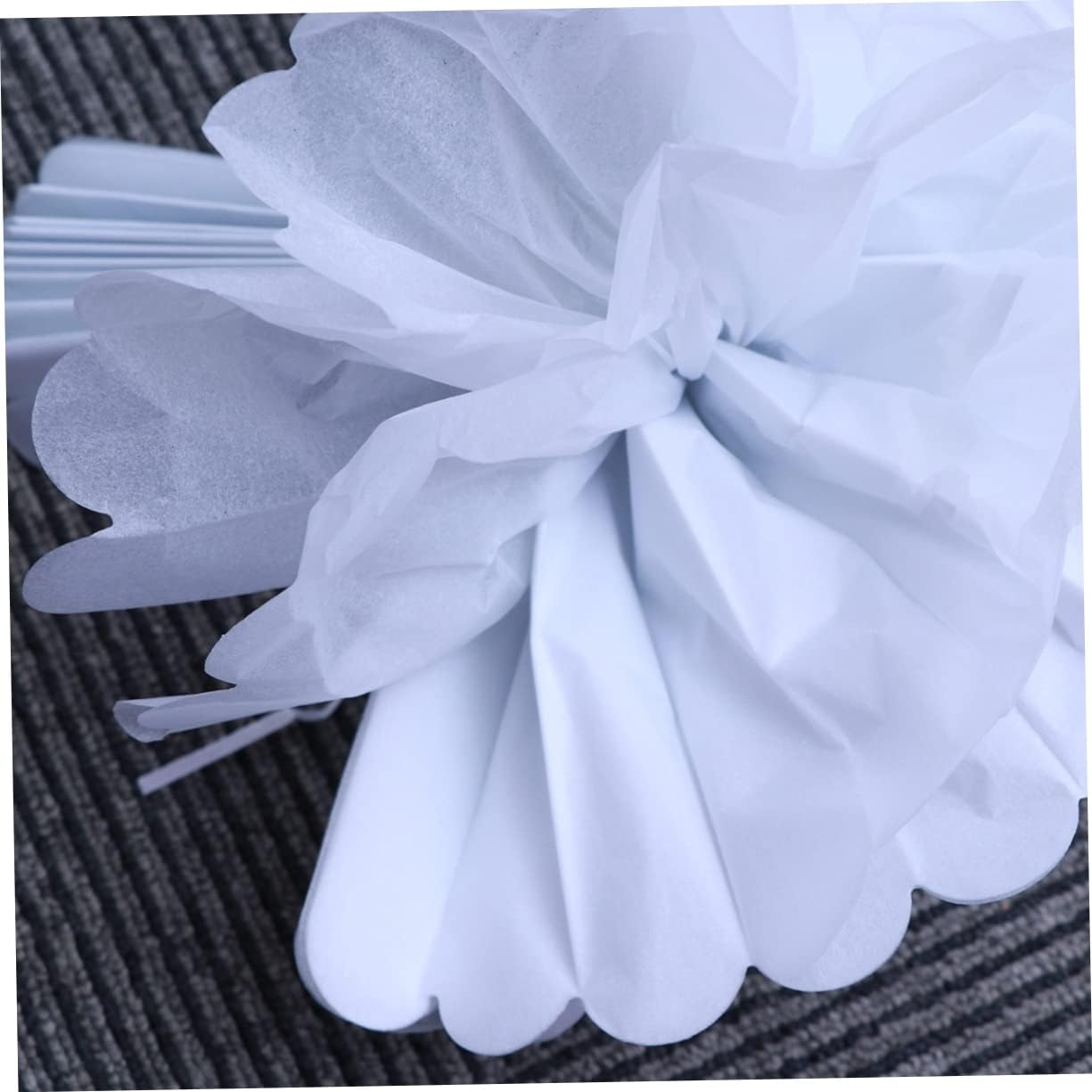 Zerodeko 18pcs White Paper Lanterns for Wedding Party Decorations
