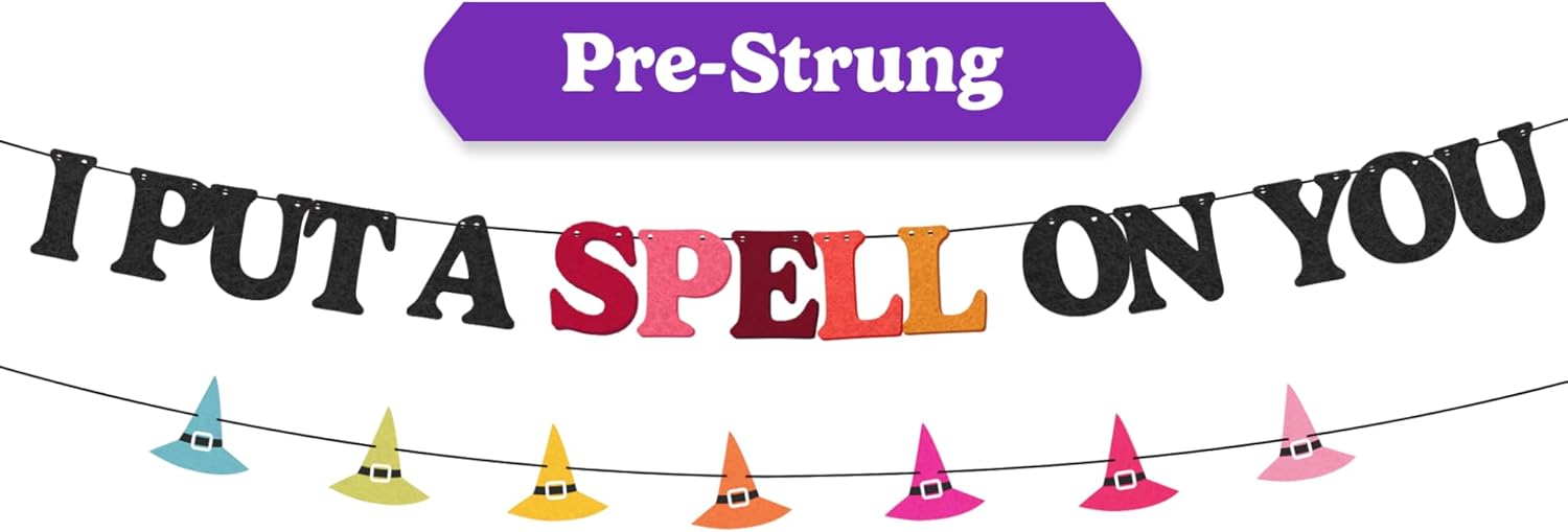 House of Party Halloween Spell Banner