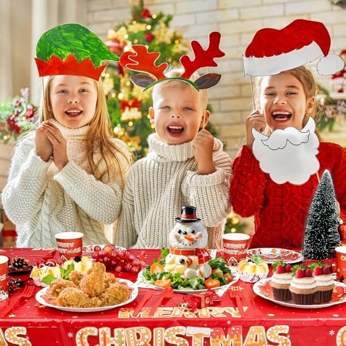 KesaPlan 170 Piece Christmas Party Supplies Set