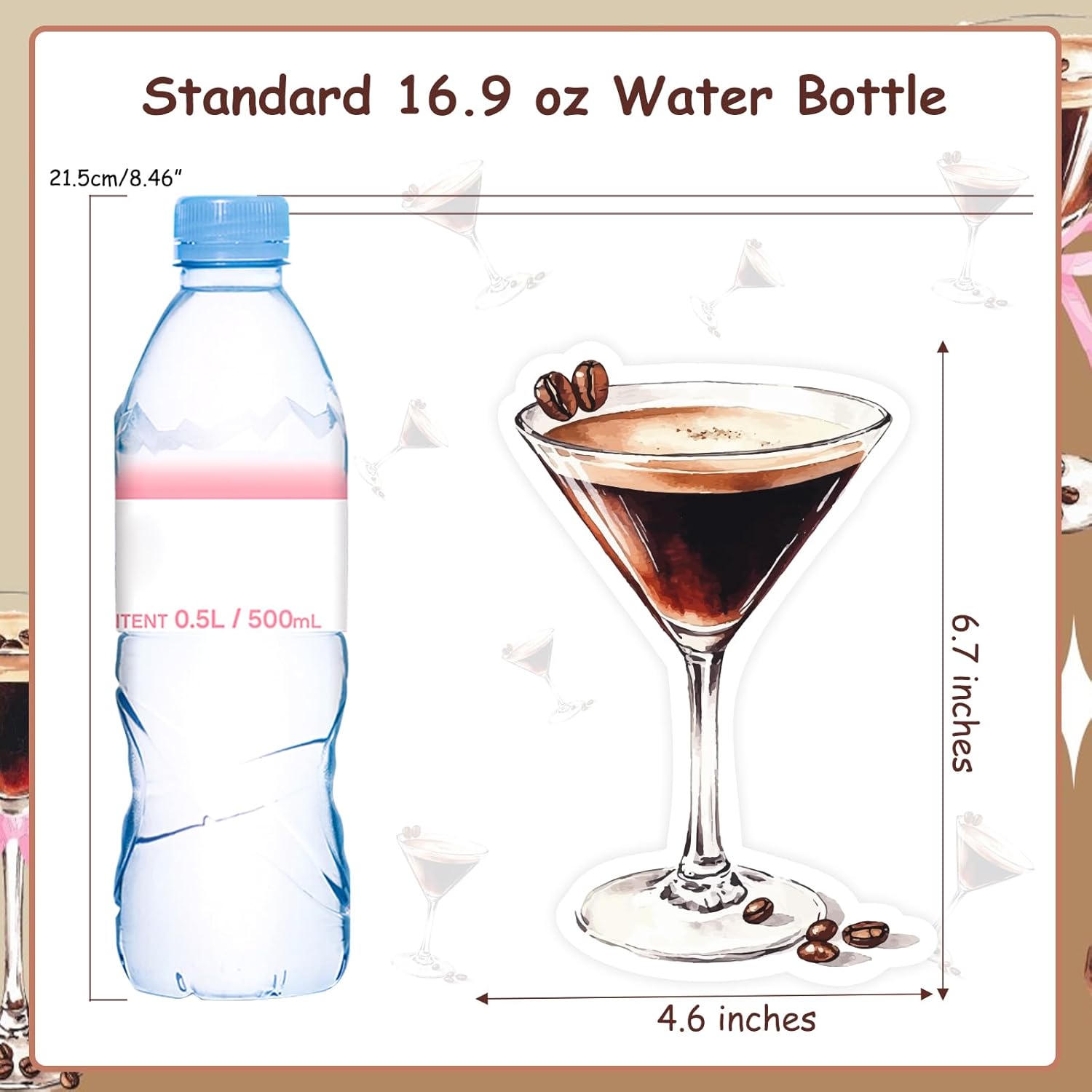 Love is Brewing Martini Themed Bridal Shower Banner