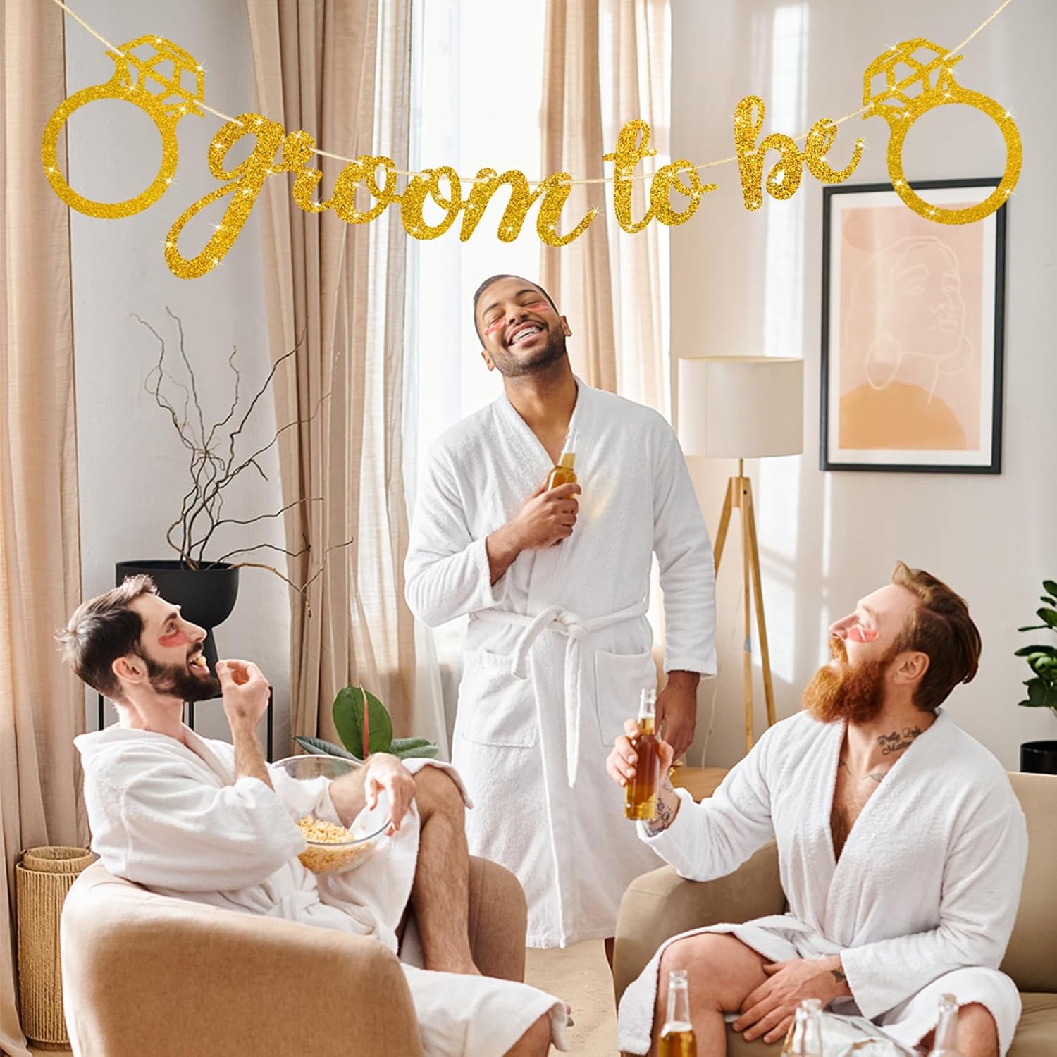 Breling Groom to Be Banner 10ft Pre-Strung